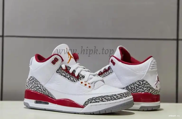 3 ship Pk materials retro air ready retail Red God jordan to Cardinal 0514